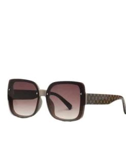 Louis Vuitton Gradient Brown Square Sunglasses