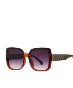 Louis Vuitton Gradient Orange Square Sunglasses