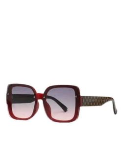 Louis Vuitton Gradient Red Square Sunglasses