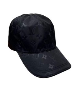 Louis Vuitton Monogram Cap Black