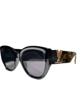 Louis Vuitton Icon Cat Eye Sunglasses Black Z1733W