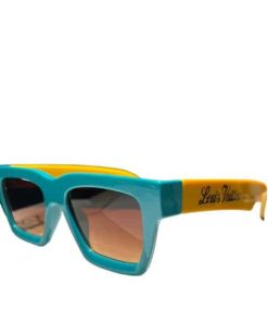 Louis Vuitton Lv Pop Sunglasses Yellow And Blue