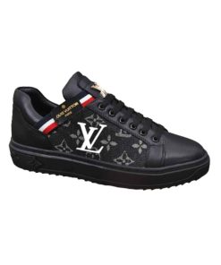 Louis Vuitton Trainer Black Denim