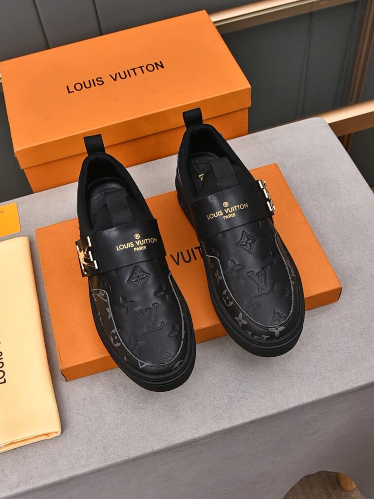 Louis Vuitton Slip On Monogram Black - Image 3