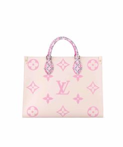 Louis Vuitton By The Pool On The Go Pm Tote Bag Pink 34Cm M22976