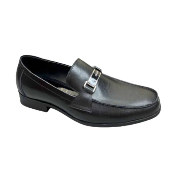Prada Leather Brushed Plate Bit Logo Black 2Dc215 053 F0002 F G000