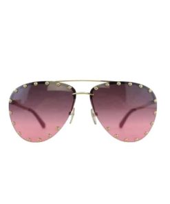 Louis Vuitton The Party Aviator Pink And Purple Sunglasses