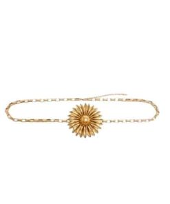 Saint Laurent Flower Chain Belt