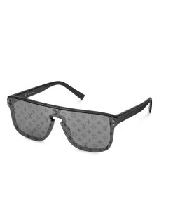 Louis Vuitton Waimea Sunglasses Black Frame Z1082E