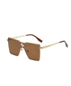 Louis Vuitton Cyclone Metal Sunglasses Gold