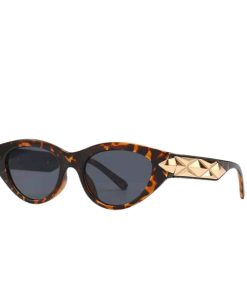 Louis Vuitton Lv Malletage Cat Eye Sunglasses Leopard Black