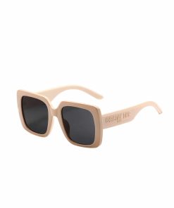 Dior Wildior S3U Geometric Sunglasses Pastel Beige