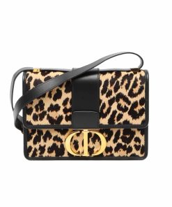 Dior 30 Montaigne Bag Leopard 19Cm