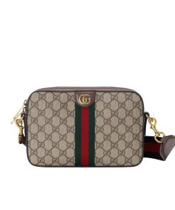 Gucci Ophidia Gg Shoulder Bag Beige Ebony 23.5Cm  699439 9C2St 8920