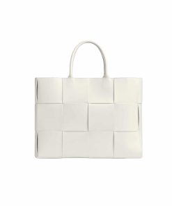 Bottega Veneta Arco Tote White 37Cm 620623Vb1K09007