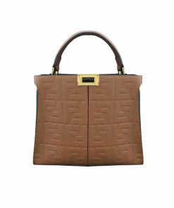 Fendi Original Peekaboo Brown 30Cm