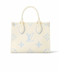 Louis Vuitton Onthego Pm Candy Blue 25Cm M46833