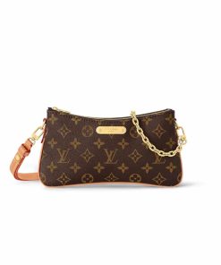 Louis Vuitton Liv Pochette Monogram Coated Canvas 20Cm M83008