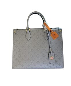 Louis Vuitton On The Go Mm Grey 35Cm