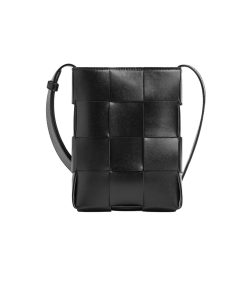 Bottega Veneta Mini Cassette Crossbody Bag 11400 Dkk Black 22Cm 729298Vbwd38803