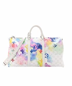 Louis Vuitton Keepall 50 Monogram Watercolor M45758