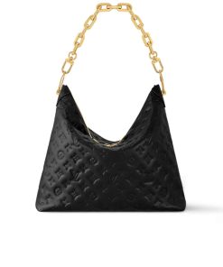 Louis Vuitton Coussin Hobo Mm Black 30Cm M21260