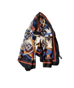 Louis Vuitton Monogram Lv Partern Black 90Cm