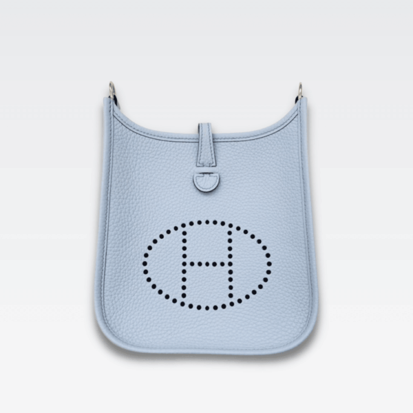 Hermes Evelyne 16 Amazone Light Blue Bag 16Cm