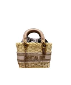Dior Lady Dior Medium Bag Beige 22Cm