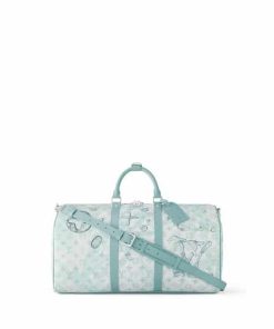 Louis Vuitton Keepall Bandouliere Travel Bag 46Cm M22570