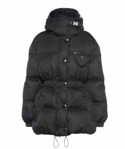 Prada Re Nylon Down Jacket Black 29Y966 1Wq8 F0002 S 212