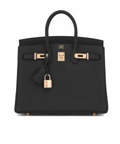 Hermes Birkin 35 Togo Leather Gold Hardware Black 35Cm
