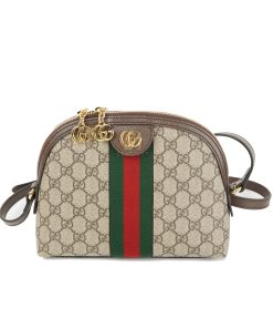 Gucci Ophidia Gg Shoulder Gg Supreme Brown 23Cm 499621 K05Ng 001