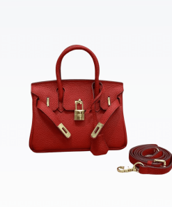 Hermes Birkin Mini Gold Hardware Epsom Red 20Cm