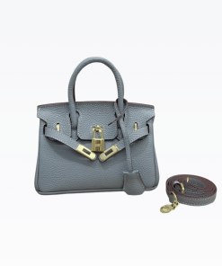 Hermes Birkin Mini Gold Hardware Epsom Grey 20Cm