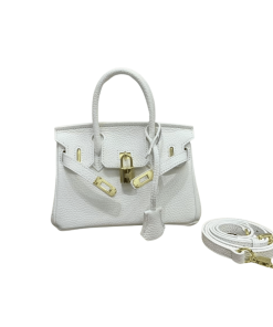 Hermes Birkin Mini Gold Hardware Epsom White 20Cm