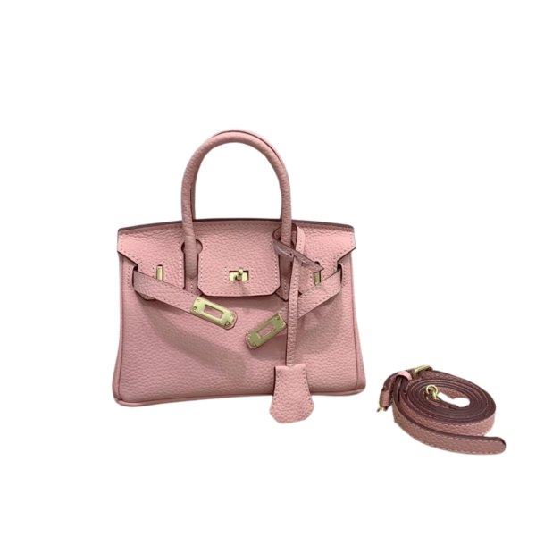 Hermes Birkin Mini Gold Hardware Epsom Light Pink 20Cm