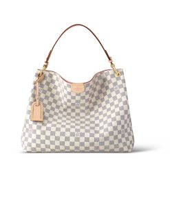 Louis Vuitton Graceful Pm Damier Azur 35Cm N42249