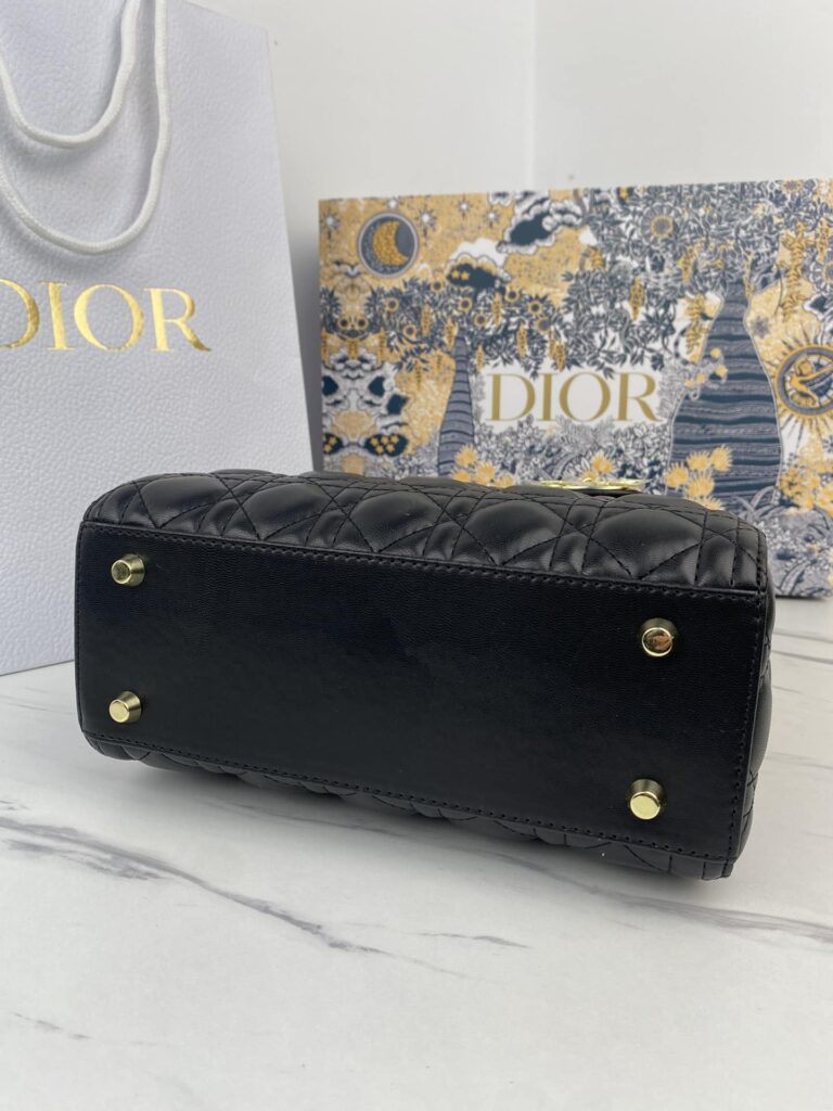 Dior Medium Lady Black Cannage M0565Onge_M900 24Cm - Image 5