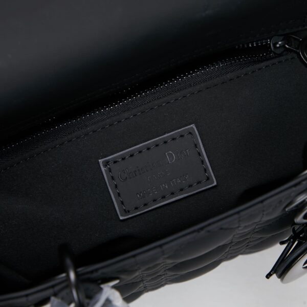 Dior Lady My Abcdior Black Bag 20Cm M0538Sloi_M989 - Image 6