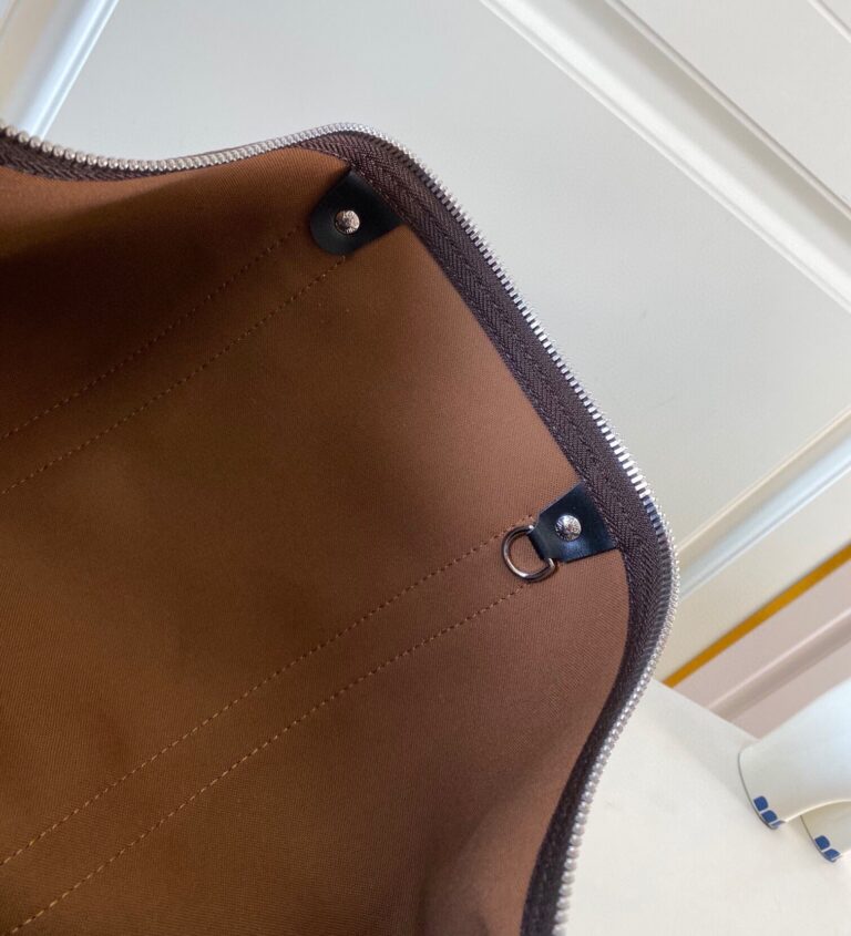 Louis Vuitton Keepall Bandouli?re 55 Monogram Macassar M56714 - Image 10