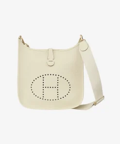 Hermes Evelyne 16 Amazone White Bag 16Cm H069426Ckav