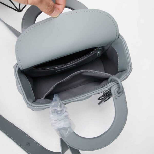 Dior Lady My Abcdior Gray Bag 20Cm  M0538Iloi_M41G - Image 7