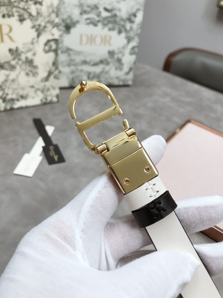 Dior 30 Montaigne Reversible Belt Black 2Cm B0178Uwga M911 - Image 4