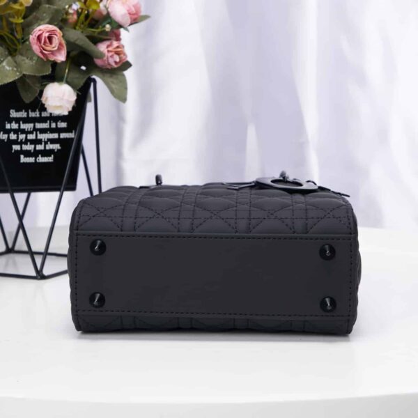 Dior Lady My Abcdior Black Bag 20Cm M0538Sloi_M989 - Image 7