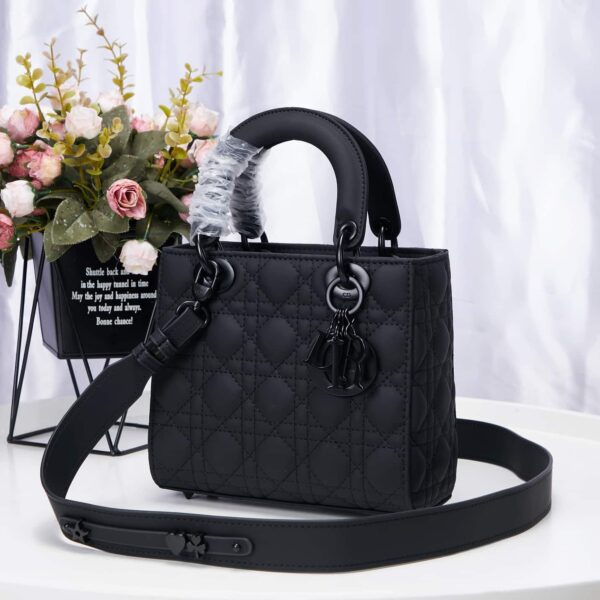 Dior Lady My Abcdior Black Bag 20Cm M0538Sloi_M989 - Image 8