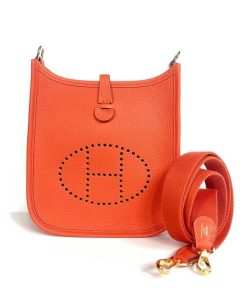 Hermes Evelyne 16 Amazone Orange Bag 16Cm