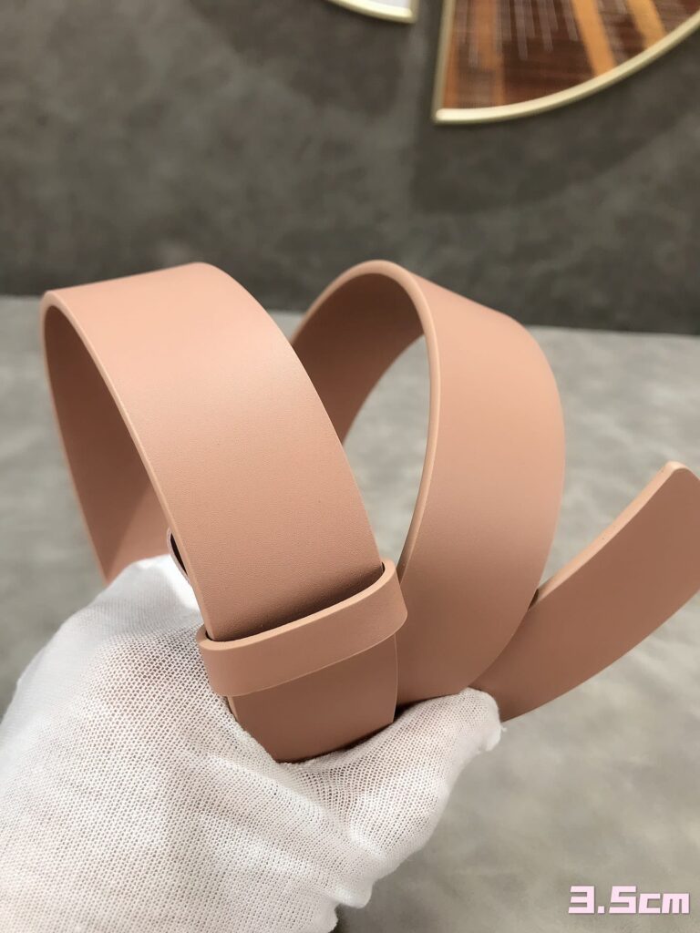 Dior 30 Montaigne Leather Belt Rose Pink 3.5Cm - Image 2