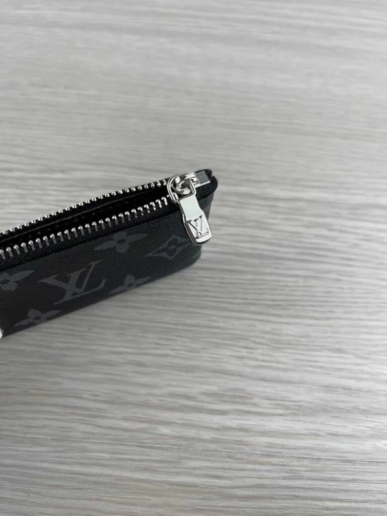 Louis Vuitton Monogram Key Pouch Black M62650 - Image 5