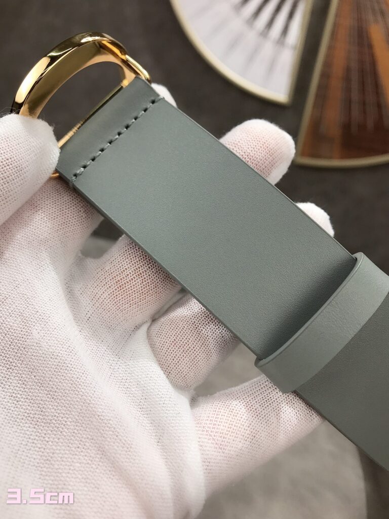 Dior 30 Montaigne Leather Belt Mint 3.5Cm - Image 2